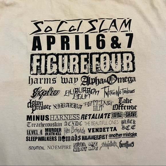 So Cal Slam Festival 2013 Hardcore Music Distressed T-Shirt  Men’s XL - Picture 5 of 7